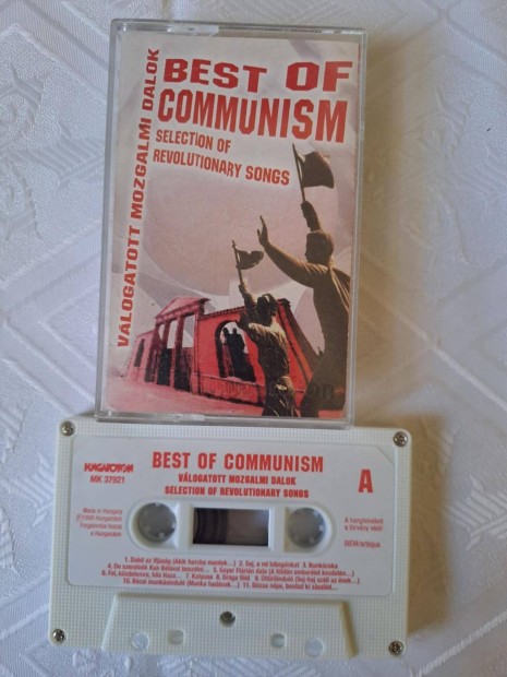 Best of Communism - Válogatott mozgalmi dalok kazetta