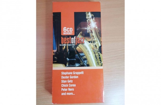 Best of Jazz 6 CD válogatás díszdobozban