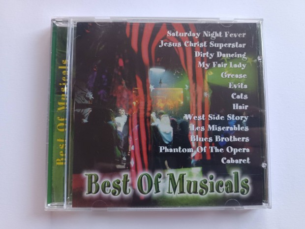 Best of Musicals CD lemez elad 