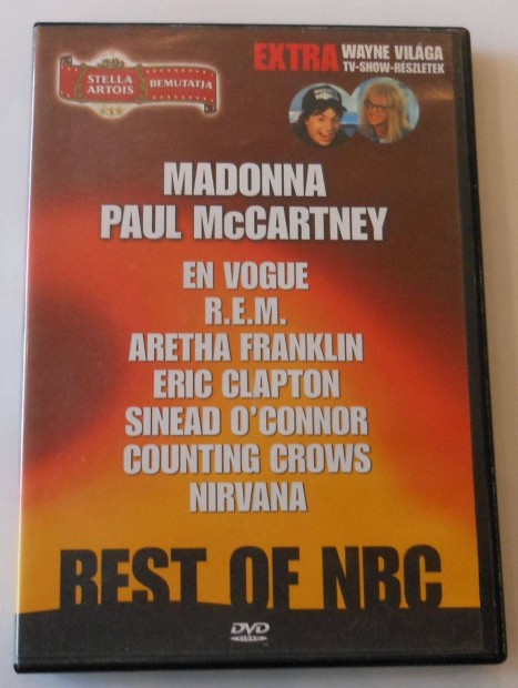 Best of NBC / Madonna, Paul Mccartney, Nirvna stb/ DVD