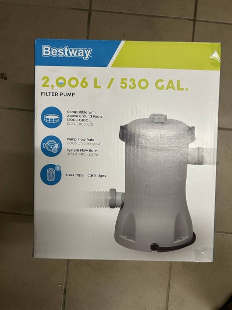 Bestway 2,006L530Gal  keringetszivatty