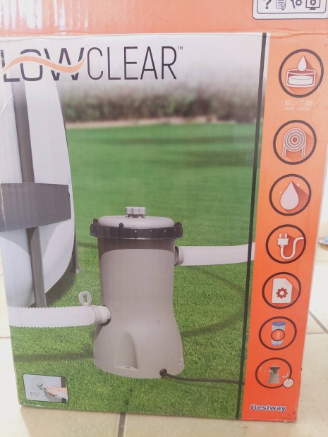 Bestway Flowclear medenceszűrő 58386 - egyszer használt