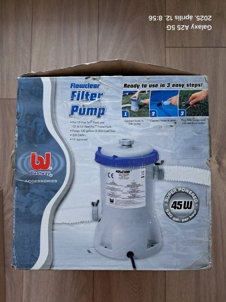 Bestway Flowclear szűrőszivattyú medence vízszűrő