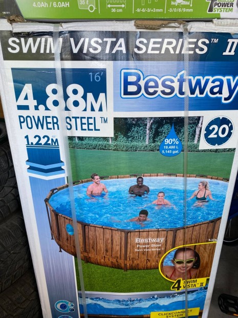 Bestway Swim Vista 488x122 medence