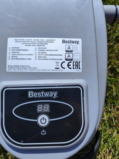 Bestway elektromos medence fűtés