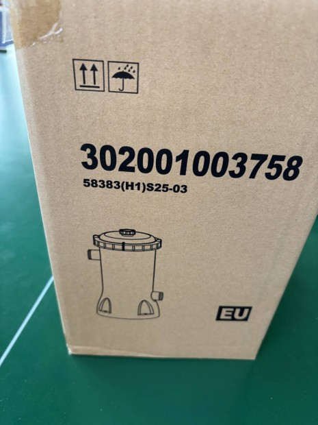 Bestway papírszűrős vízforgató szivattyú új