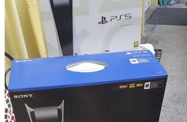 Beszámolok - Playstation 5 / Ps5 új 2 év garanciával+30 játék