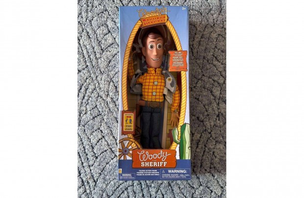 Beszl Toy Story Woody Sheriff Figura 30-40 cm