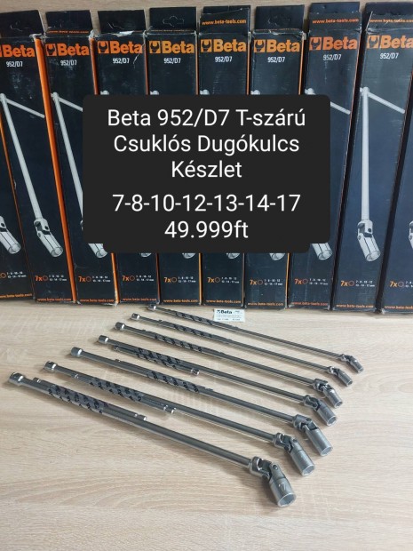 Beta T Szr Dugkulcs Kszlet 7db-os j!Berner Wrth Minsg 