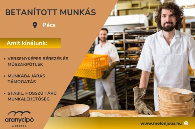 Betanított munkás