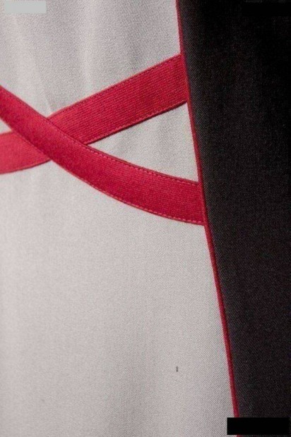 Betétes Hurkolt Pamut Elegáns nem csak Alkalmi Női Ruha