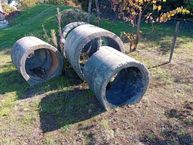 Beton ktgyr, vzelvezet s ms elem, trmelk ingyenesen