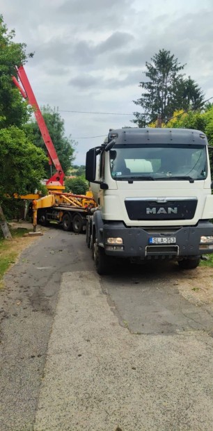 Betonmixer sofőr