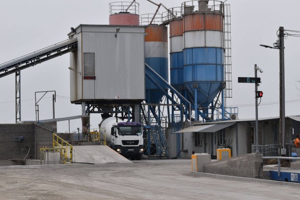Betonmixer sofőr
