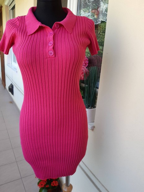 Better S/M pink ,elasztikus pamut ni hosszitott fels vagy akr ruha