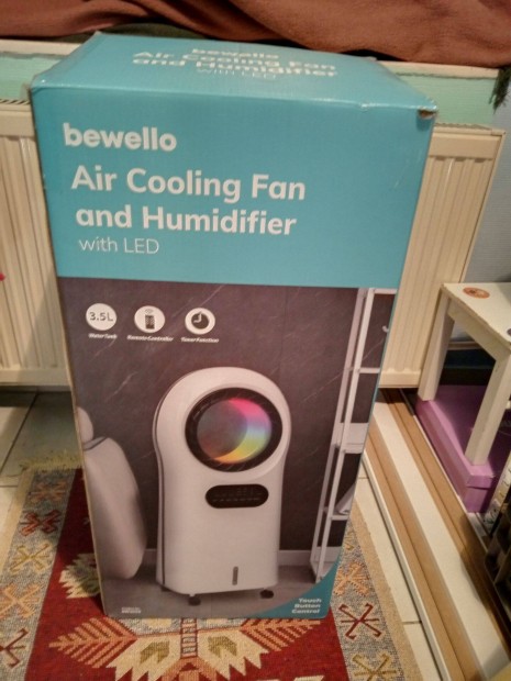 Bewello Air Cooling Fan and Humidifier led-es lgtisztt-s lght