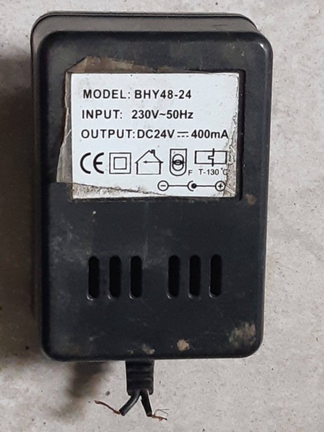 Bhy48-24 DC adapter 24V 400mA mkd