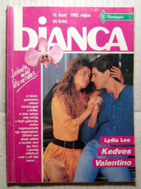 Bianca 15. Kedves Valentino (Lydia Lee) 1992 (2kp+tartalom)