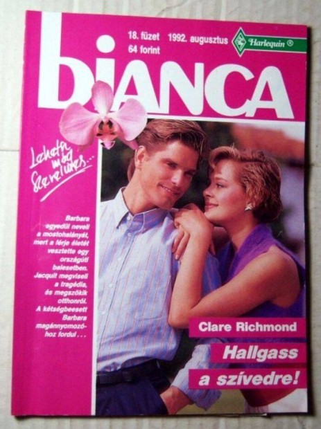 Bianca 18. Hallgass a Szvedre (Clare Richmond) 1992 (romantikus)