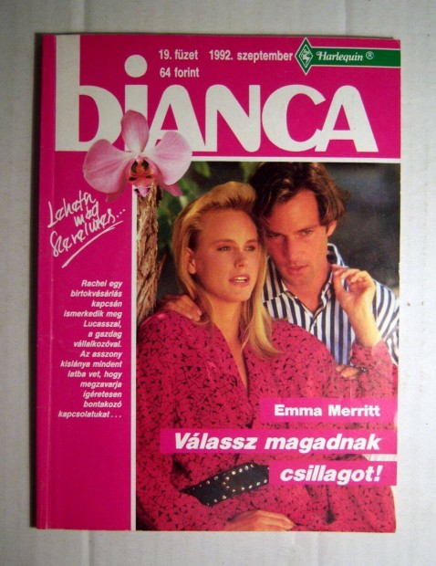 Bianca 19. Vlassz Magadnak Csillagot (Emma Merritt) 1992 (2kp+tartal