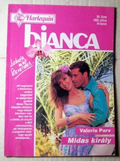 Bianca 30. Midas Kirly (Valerie Parv) 1993 (romantikus)