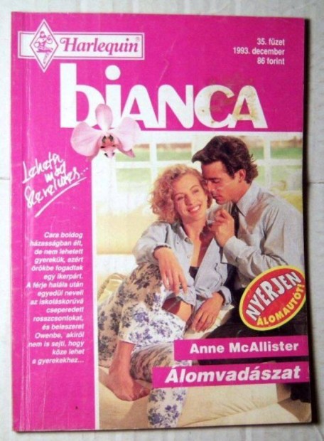 Bianca 35. lomvadszat (Anne Mcallister) 1993 (romantikus)