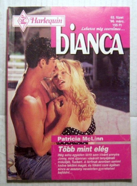 Bianca 62. Tbb Mint Elg (Patricia Mclinn) 1996 (2kp+tartalom)