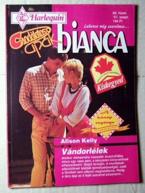 Bianca 80. Vndorllek (Alison Kelly) 1997 (romantikus)