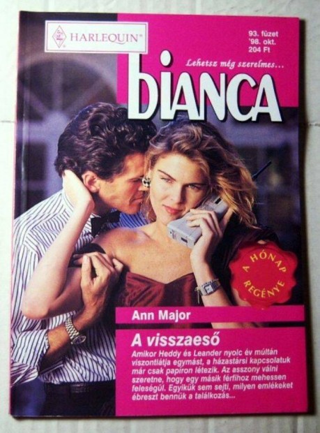 Bianca 93. A Visszaes (Ann Major) 1998 (romantikus)