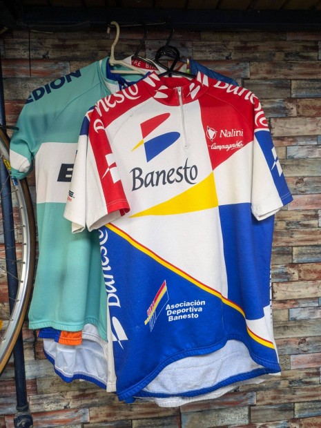 Bianchi, Pinarello, Banesto, Nalini kerkpros mezek, mellny, nadrg!