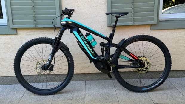 Bianchi e-Omnia FX Type E-MTB Elektromos Mountain Bike ssztels