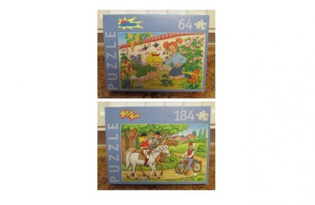 Bibi s Tina puzzle 64 s 184 db-os 2 db hinytalan