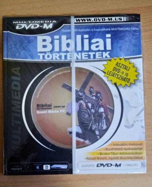 Bibliai trtnetek knyv + ajndk DVD-M. j!