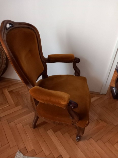 Biedermeier rgi antik fotel