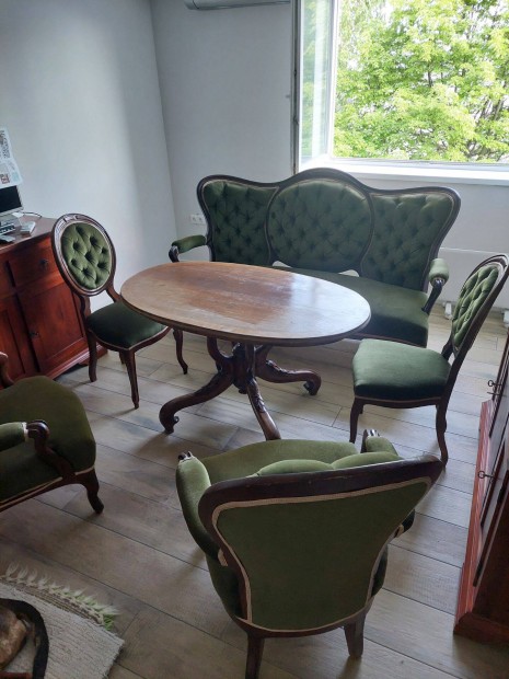 Biedermeier szalongarnitúra eladó