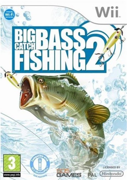 Big Catch Bass Fishing 2 Nintendo Wii jtk