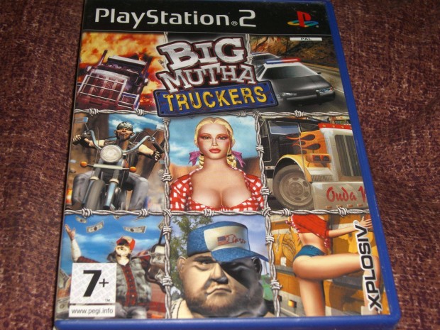 Big Mutha Truckers Playstation 2 eredeti lemez ( 3000 Ft )