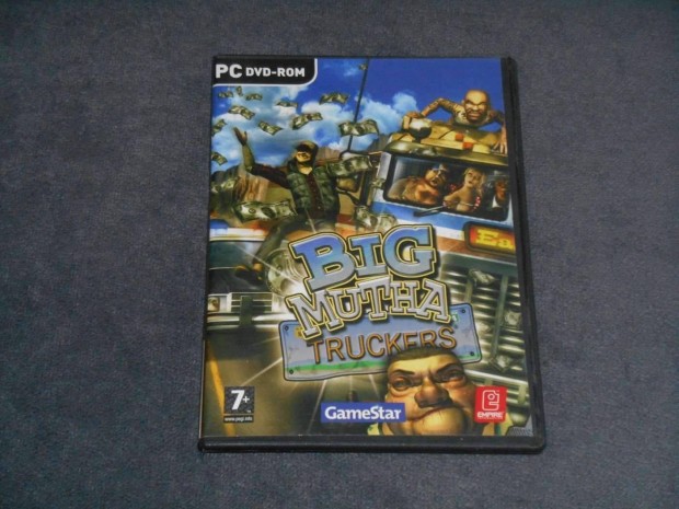 Big Mutha Truckers Számítógépes PC játék Gamestar újságmelléklet 2007