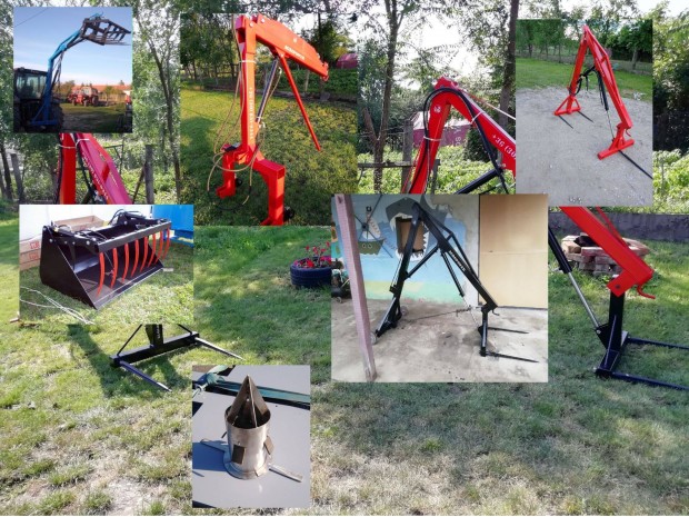 Big zsák, bála és egyedi rakodók
