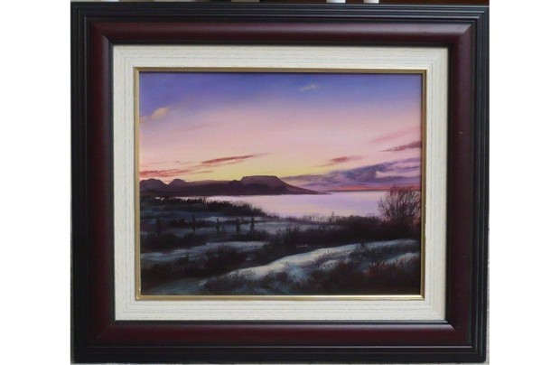 Bihari Puhl Levente: Alkony. (30x24cm)