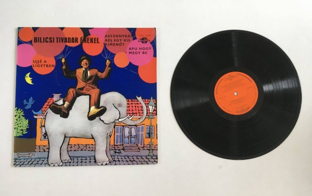 Bilicsi Tivadar nekel - bakelit lemez, vinyl, 1973