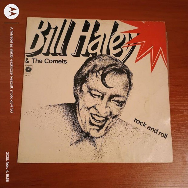 Bill Haley & The Comets Rock And Roll; LP, Vinyl