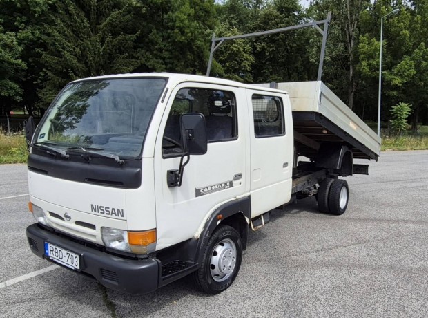 Billenő Platós Duplakabin Nissan Cabstar 3.0