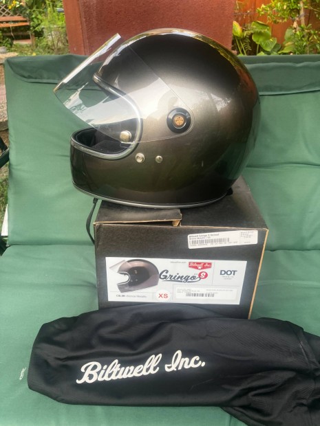 Biltwell Gringo S sisak (Bronz metál XS 53-54 cm)