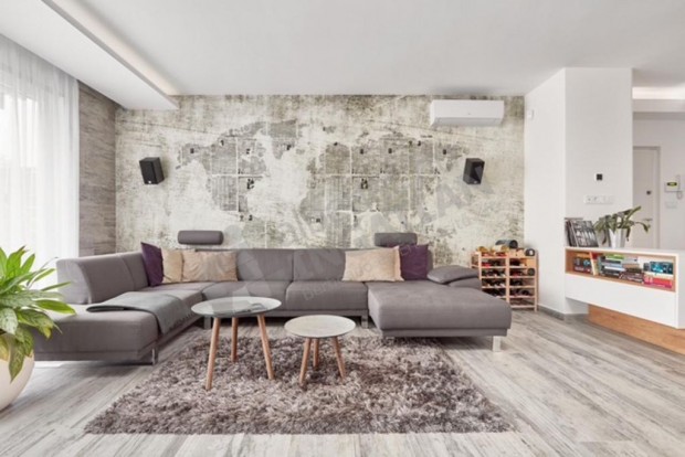 Bimb� �ton k�t h�l�szob�s, nagy teraszos luxusingatlan kiad�