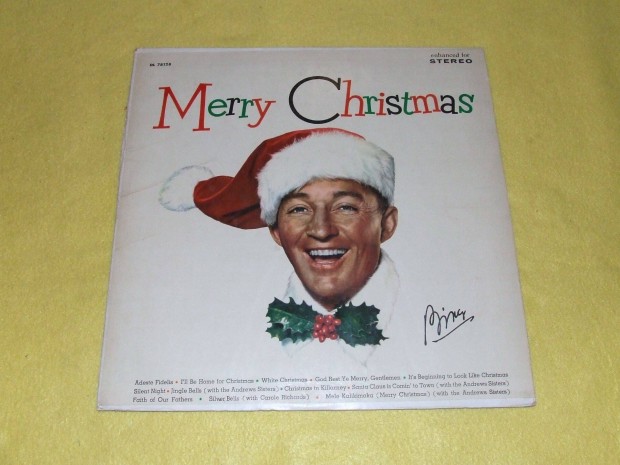 Bing Crosby: Merry Christmas ( White Christmas ) - bakelit lemez elad