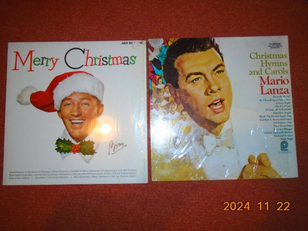 Bing Crosby & Mario Lanza karcsonyi lemezek