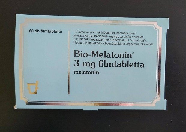 Bio-Melatonin 3 mg filmtabletta 60x
