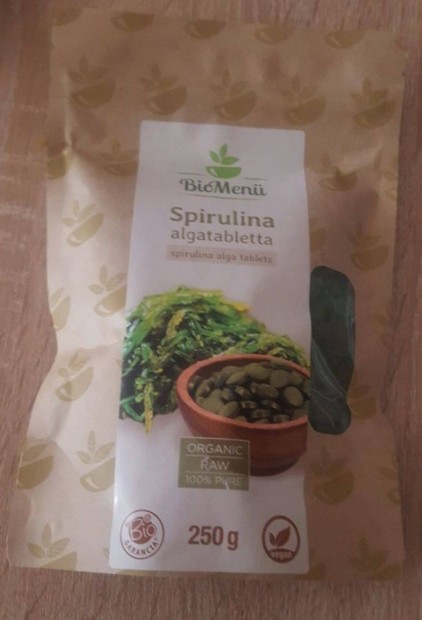 Bio spirulina tabletta ~ 500 db Csodás %% Superfood, szupertáplálék,