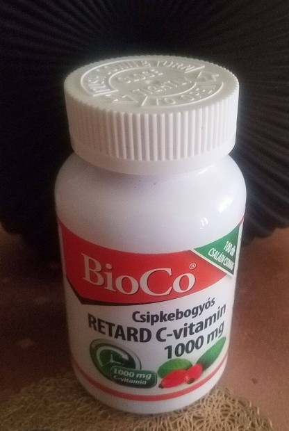 Bioco C-vitamin retard 1000 mg + csipkebogy csaldi 100 db